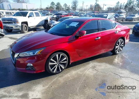 2020 Nissan Altima Platinum Vc-Turbo Fwd z USA, uszkodzony, nr VIN 1N4AL4FV1LC185657